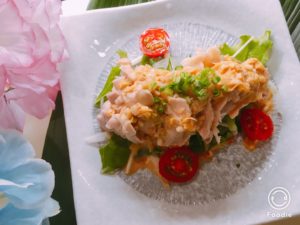 恵那鶏の棒々鶏