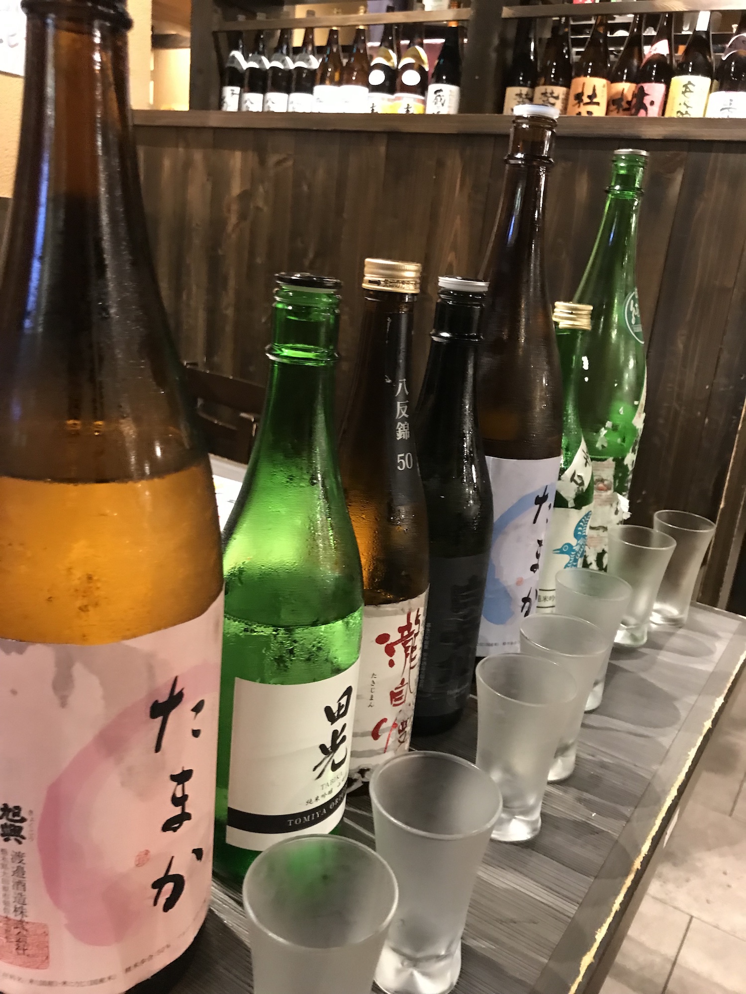 新しく日本酒が入荷