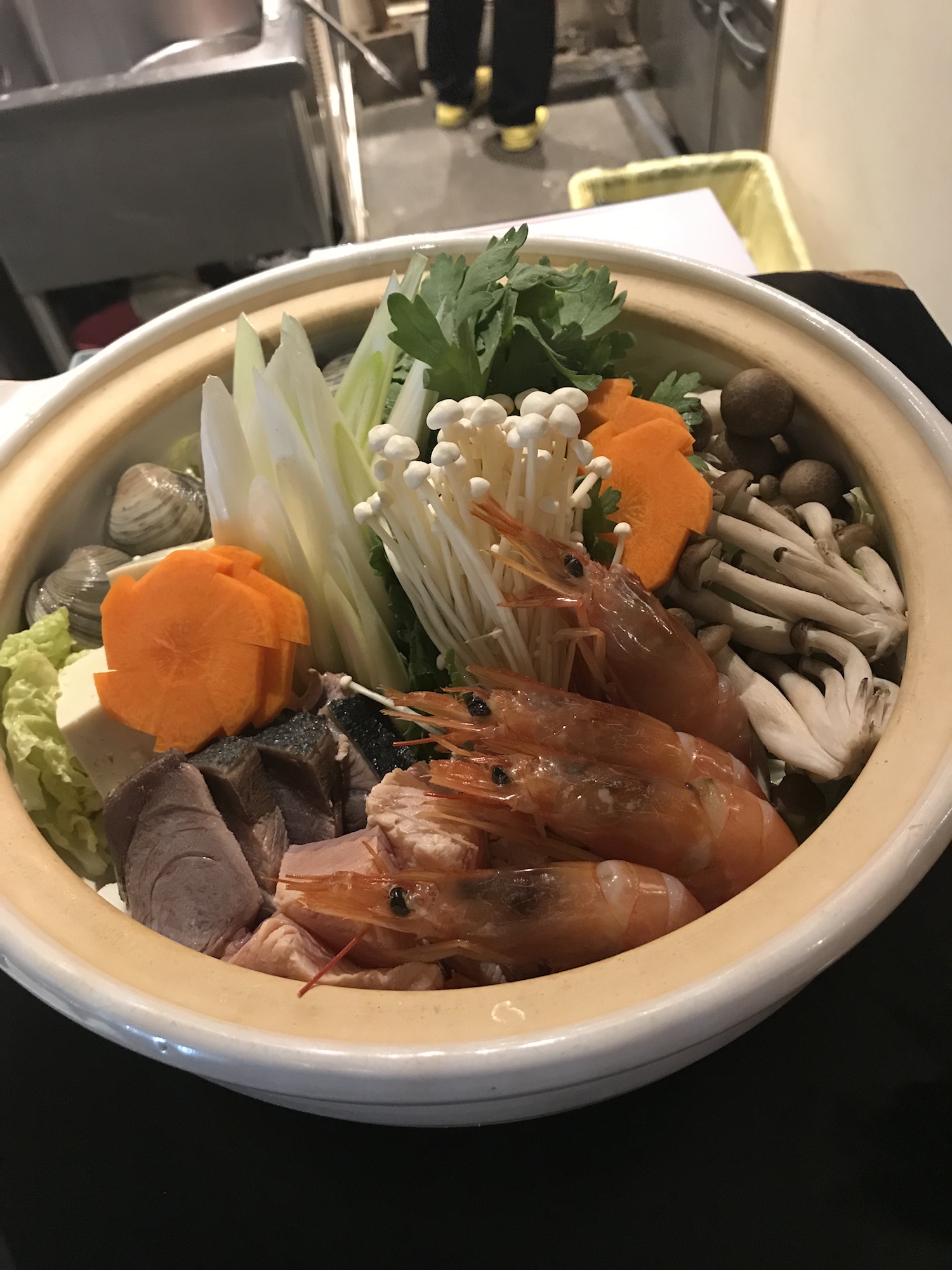 鍋のドアップ写真