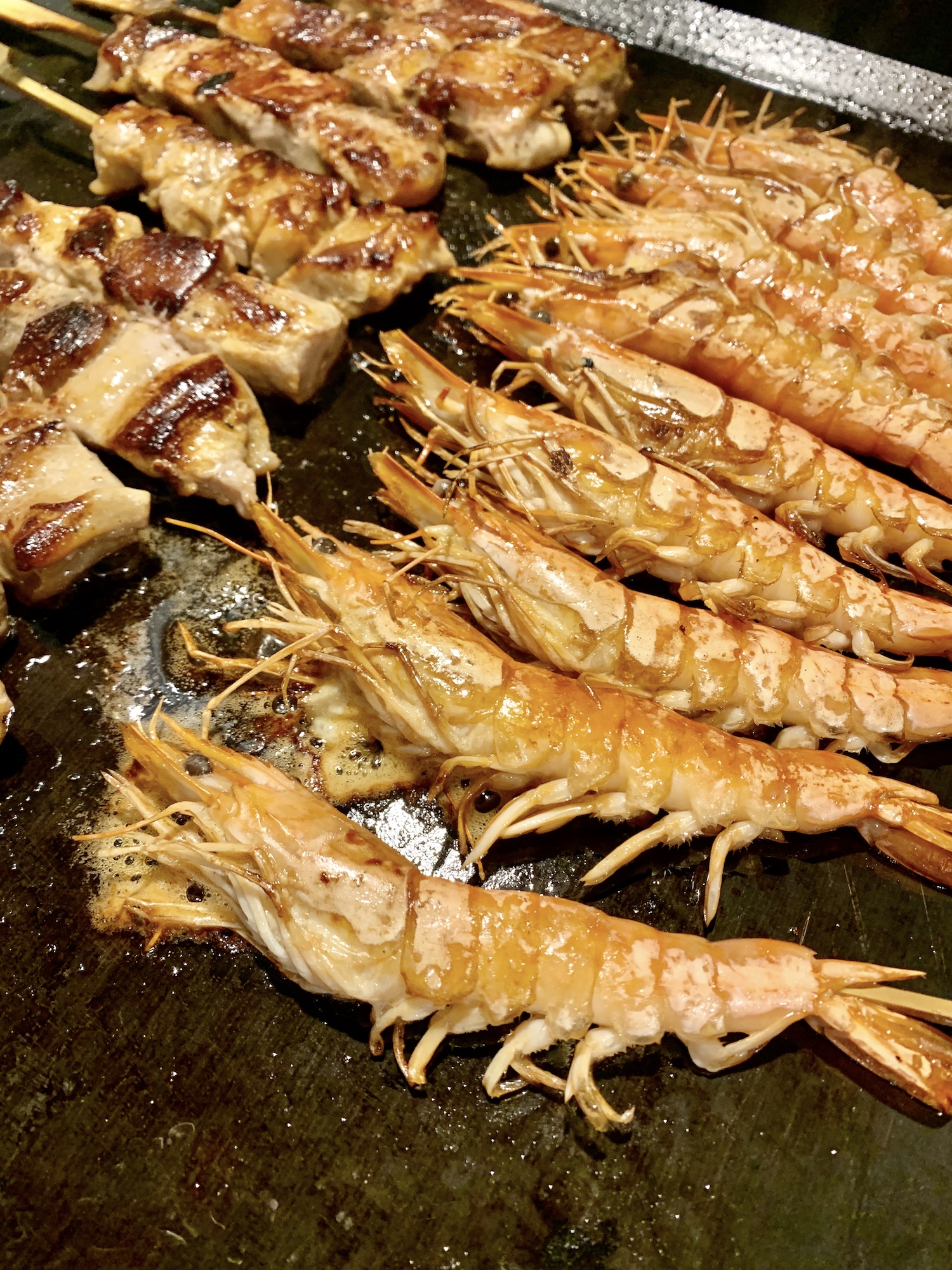 鉄板焼きです！