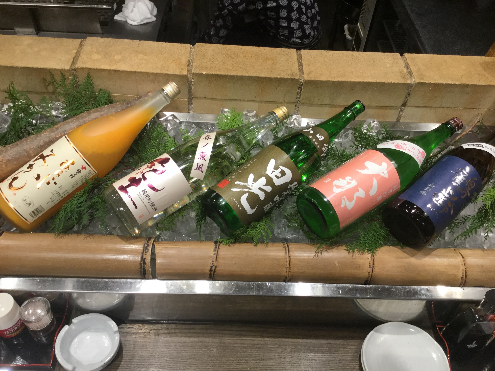 日本酒と果実酒