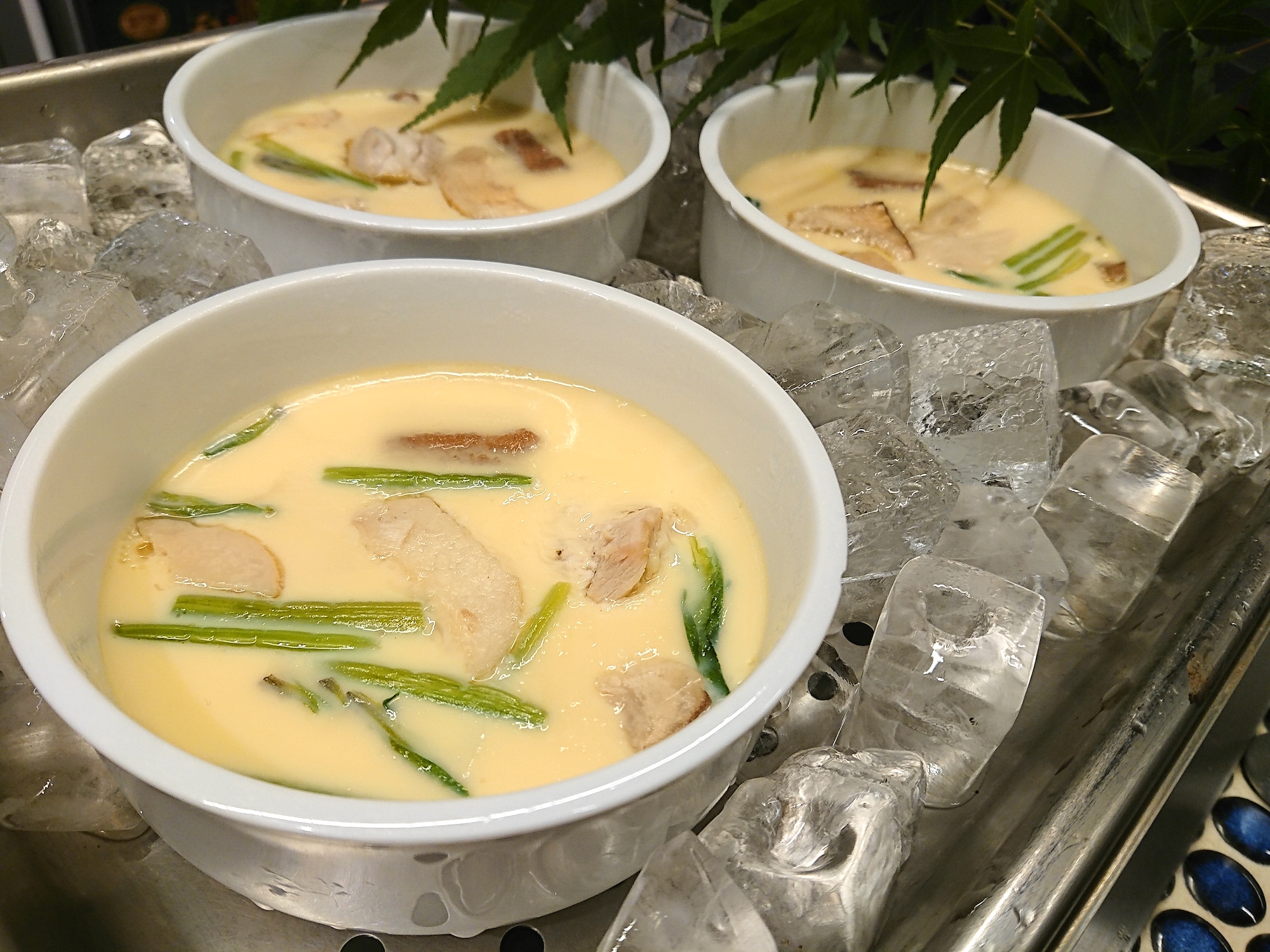 冷やし茶碗蒸し！！