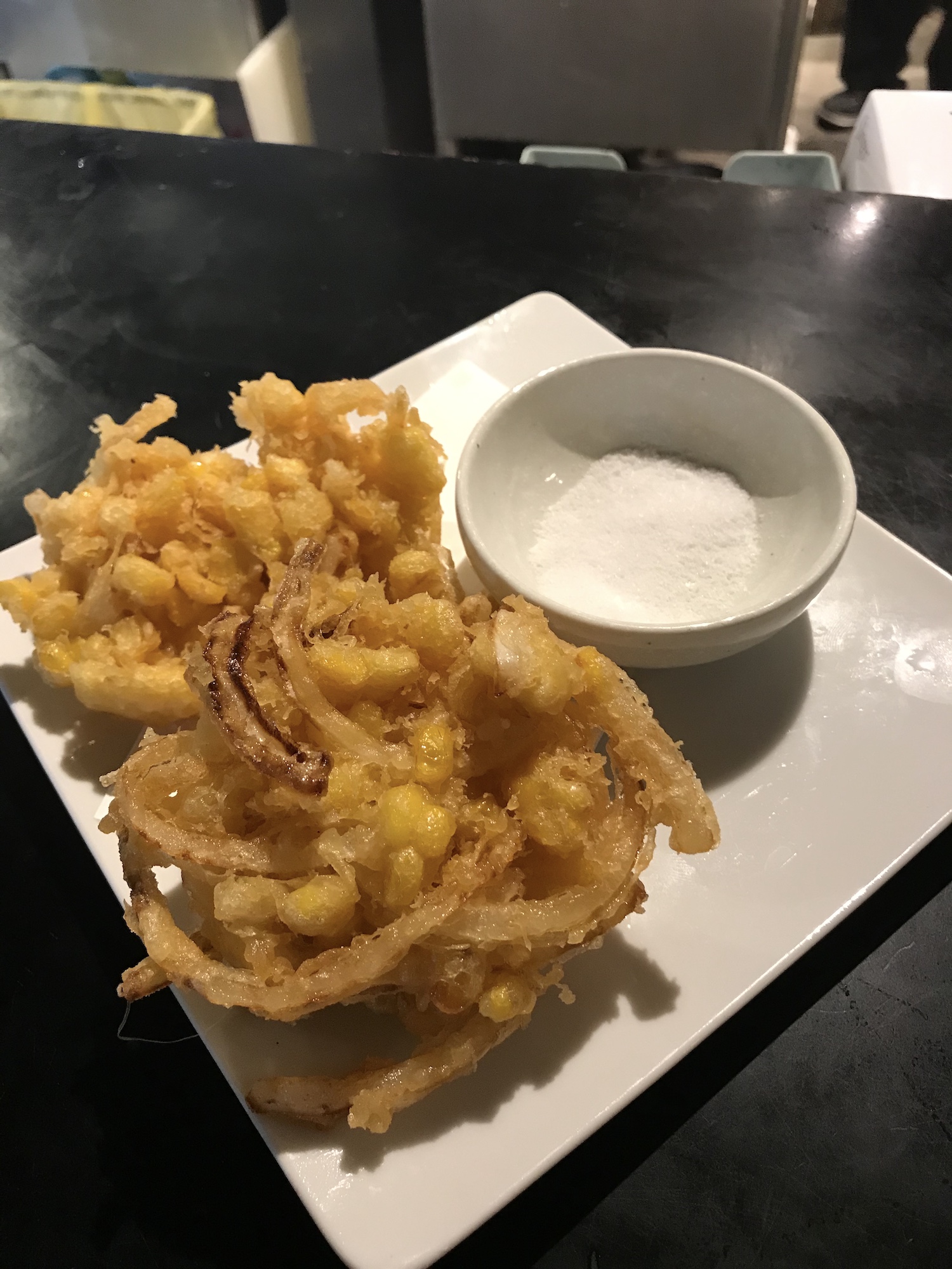 とうもろこしのかき揚げ