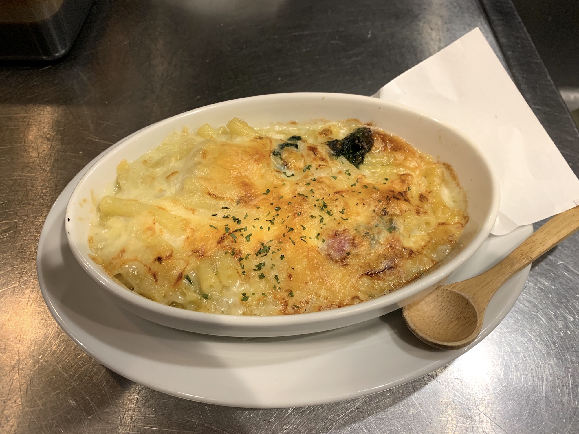 マカロニグラタン